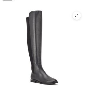 Nine West ALLAIR STRETCH BACK OVER THE KNEE BOOTS